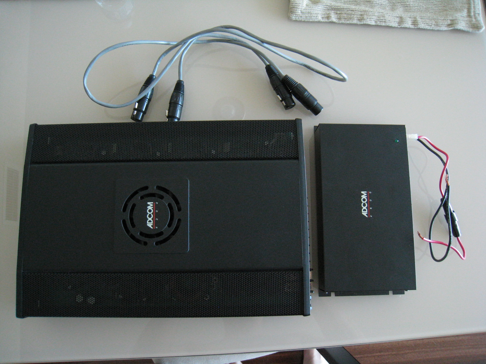 FS 4304 4ch amp and 4600 signal interface