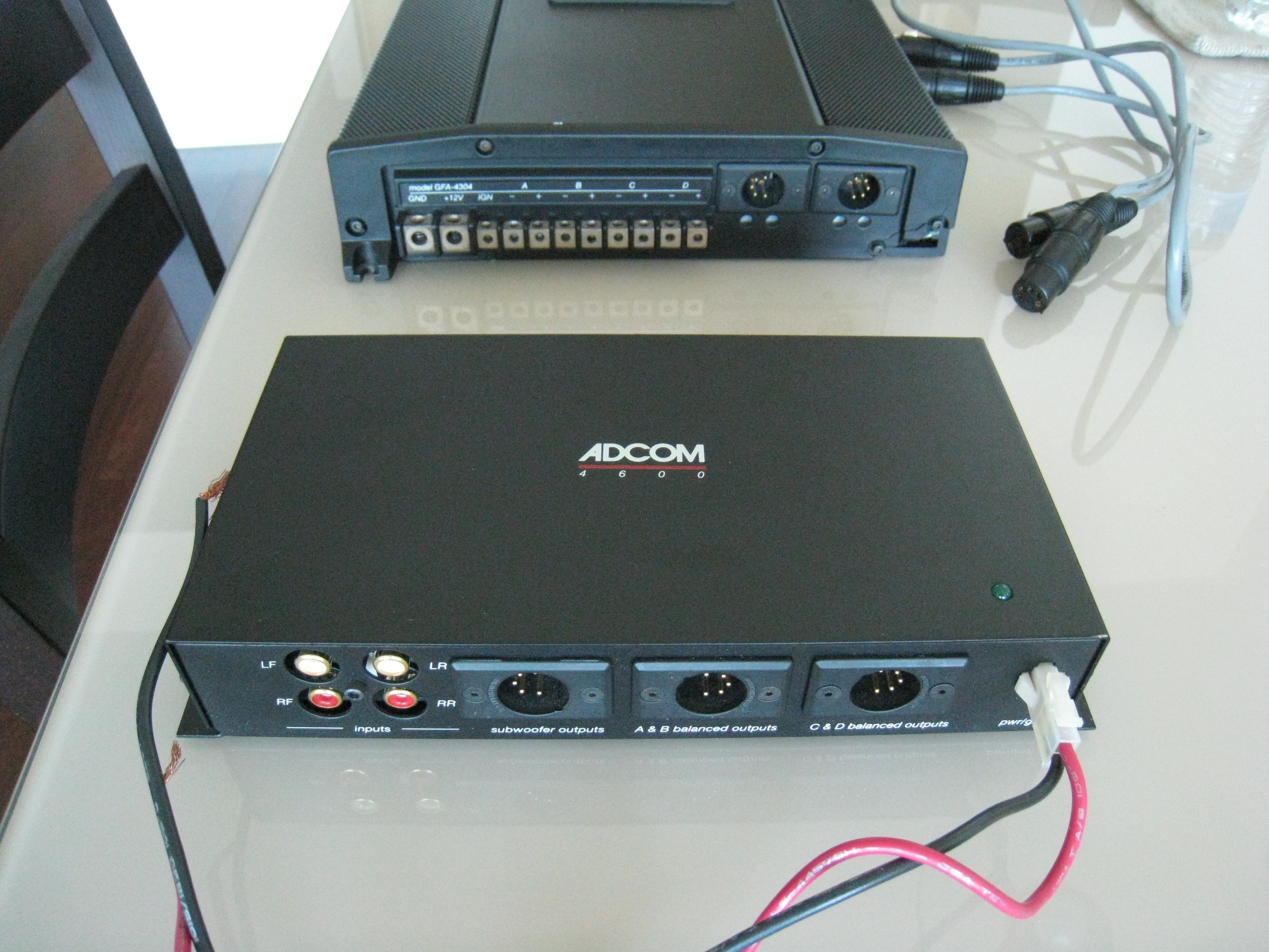 FS 4304 4ch amp and 4600 signal interface Car Audio